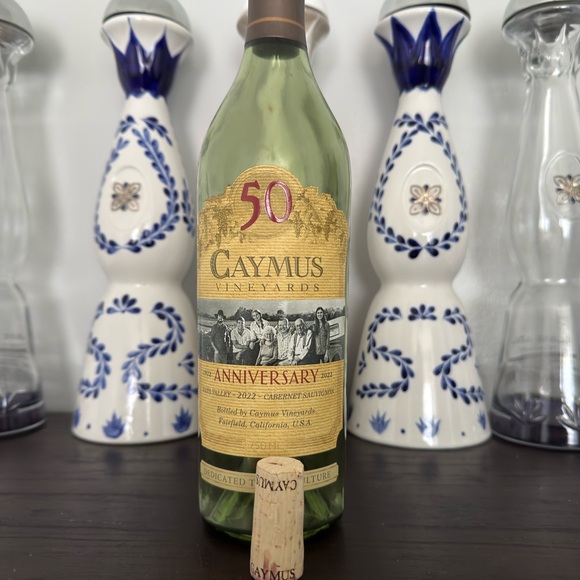 Caymus Vineyards 2020 ‘50th Anniversary’ 2020 EMPTY bottle 750ml Rare - Picture 2 of 5